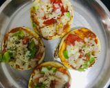 मिनी  पैन पिज़्ज़ा (Mini pan pizza recipe in HIndi) रेसिपी चरण 3 फोटो