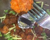 A picture of step 12 of Smoked Prawns Karahi.