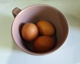 รูปขั้นตอนการทำที่ 1 ของ สลัดแรดิชไข่ต้ม Radish-Boiled Egg Salad
