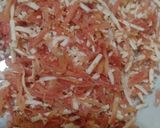 A picture of step 2 of Gajjar ka paratha.