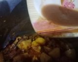 A picture of step 4 of Rainbow Sindhi biryani 🌈.