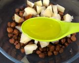 A picture of step 3 of Savory Chana-Aloo Chaat.