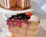 Erdeigyümölcsös mascarpone torta recept fázis 4 fotója