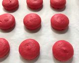 Gambar langkah 4 resipi Macarons.