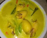 Foto langkah ke 13 dari resep Gulai kuning cumi isi.