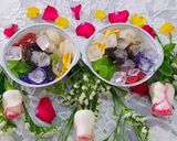 Hình bước làm 3 của món Chè hạt đác mít nhãn