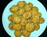 मूंगफली और तिल के लड्डू (Moongfali aur til ke ladoo recipe in Hindi) रेसिपी चरण 4 फोटो