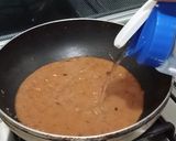 A picture of step 3 of Aloo Matar.