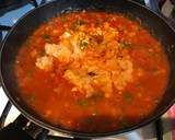 Foto del paso 6 de la receta: Bomba de calabacín relleno de verduras y pollo