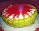 عکس مرحله 2 از دستور کیک اسفناج