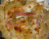 Foto del paso 4 de la receta: Tarta de jamón y queso súper express