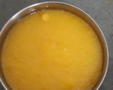 A picture of step 1 of Mango Semolina cake.