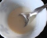 A picture of step 1 of Yogurt Sandesh.