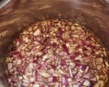 A picture of step 2 of Instant pot Vegan, oil free mujadra.
