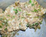 A picture of step 3 of Haleem Kabab/Haleem Cutlets.