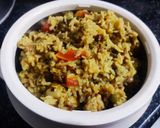 A picture of step 6 of Mix millet khichdi with vegetables.