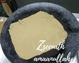 A picture of step 3 of Tawa Charkoni Rotis or Square Rotis.