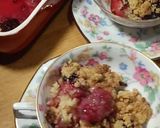 Une image de l'étape 4 de 🍎 Crumble pomme et fruits rouges.