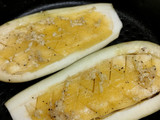 Berenjenas rellenas de atún en freidora de aire
