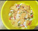 A picture of step 3 of Chana chat.