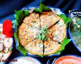 Hình bước làm 6 của món Trứng đúc tôm thịt lá lốt