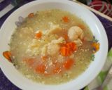 Karfiolleves grízgaluskával, átgondolva recept fázis 10 fotója
