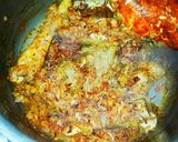 A picture of step 3 of Mutton Kunna with Naan Roti.