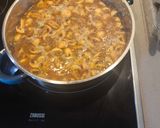 A picture of step 5 of Stewed Mushrooms with Ham.