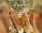 Une image de l'étape 6 de Panini poulet pesto tomates mozzarella.