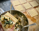Foto del paso 5 de la receta: Canelones de bacalao con espinacas sin bechamel
