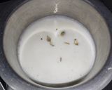A picture of step 4 of Skimmed sago milk.