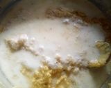 A picture of step 3 of Deep fried drop scones.