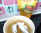 Foto langkah ke 3 dari resep Lumpia Ubi ungu keju lumer.