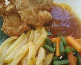 Foto langkah ke 5 dari resep Crispy Chicken Steak with Brown Sauce (Steak Ayam Krispi).