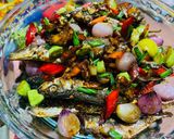 Foto langkah ke 8 dari resep Oseng Pindang Bawang Pete.