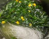 Foto langkah ke 5 dari resep Sayur Bayam Soun Praktis.