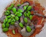 Foto langkah ke 3 dari resep Balado Udang Kentang Kacang panjang.