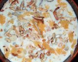 A picture of step 8 of Orange sabudana kheer.
