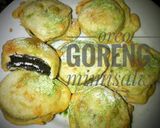 Foto langkah ke 3 dari resep Oreo goreng tabur greentea 😅.