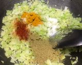 A picture of step 2 of Cabbage Tomato Sabzi.