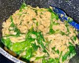Une image de l'étape 3 de [ONE POT] Orzo aux épinards & duo de fromages frais.
