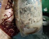 A picture of step 1 of Ragi porridge.
