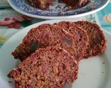 Foto del paso 7 de la receta: Budín sin azúcar añadido, de remolacha y frutas