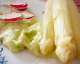 Une image de l'étape 3 de Asperges sauce avocat.