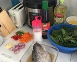 Foto langkah ke 1 dari resep Tumis bayam wortel.