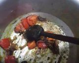 A picture of step 2 of Sohanjana ki phali (drumsticks).