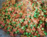 A picture of step 6 of Restaurant style matar paneer.
