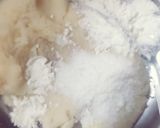 A picture of step 3 of Suji Sweet rasbhari.