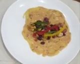 A picture of step 5 of Healthy Breakfast meal Mexican wrap with Indian twist.