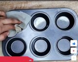 A picture of step 4 of Wonton cups.